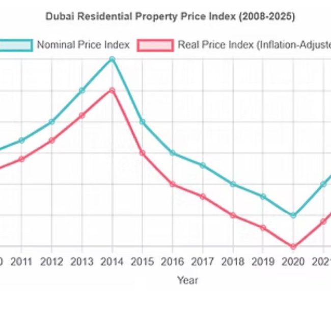 Statistics from Dubai's Real Estate Market in January and February 2025